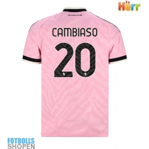 Billiga Juventus Andrea Cambiaso #20 Bortatröja 2026-27 Kortärmad